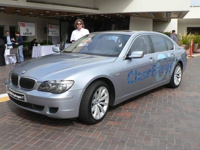 A BMW Hydrogen 7 outside an car event, from Wikipedia.org