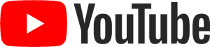 YouTube logo and "YouTube" text