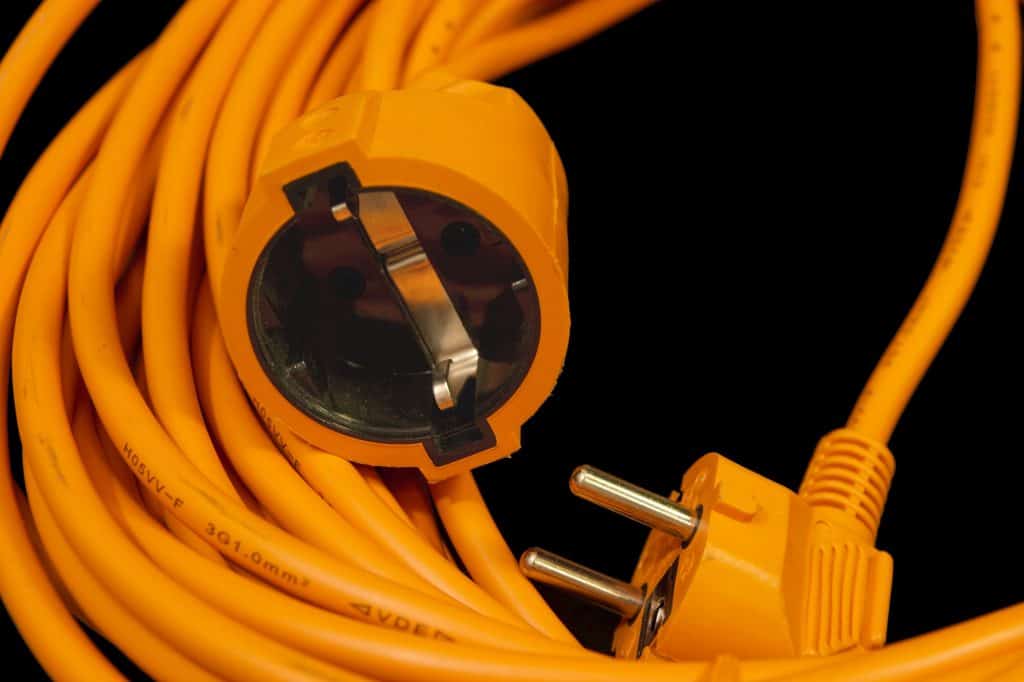 A heavy duty extension cable